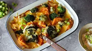 Auflauf mit Hüttenkäse