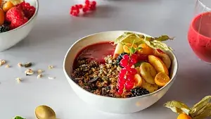 Beerenbowl Frühstücksbowl