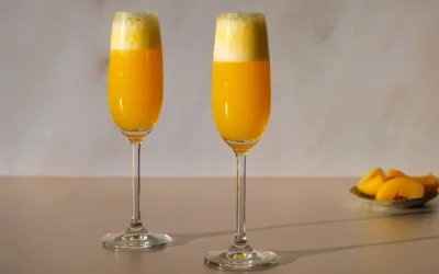 Bellini alkoholfrei genießen – mit nur 3 Zutaten