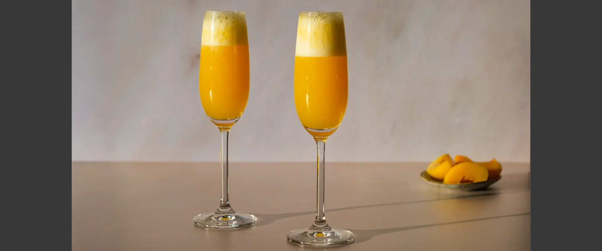 Bellini alkoholfrei genießen – mit nur 3 Zutaten