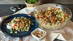 Couscous Salat vegan