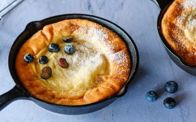 Ofenpfannkuchen – fluffiger Dutch Baby mit Skyr