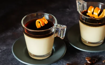 Espresso Panna Cotta: Kaffee küsst Sahne