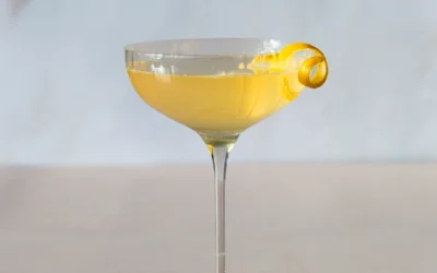 French 75 alkoholfrei – mit Zitrone, Kräutern und alkoholfreiem Sekt
