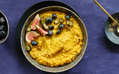 Golden Oats – Apfel Kurkuma Porridge für Hafertage