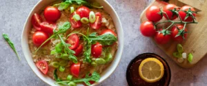 Herzhaftes Porridge