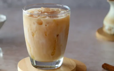 Iced Chai Latte mit Kokosmilch