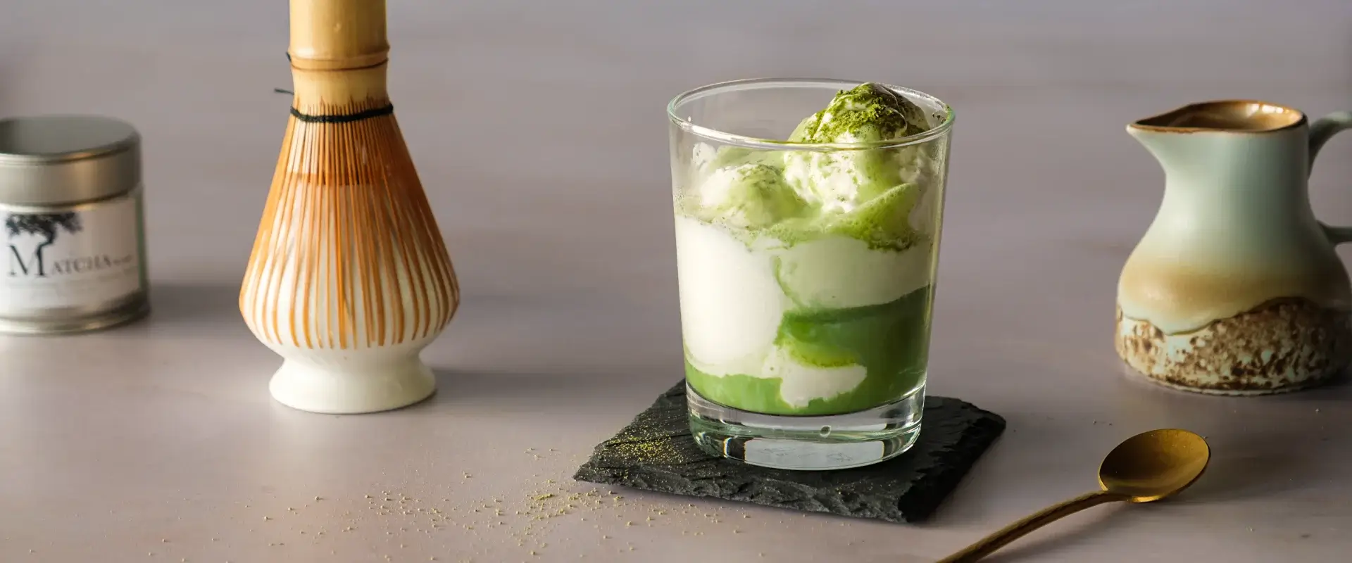 Matcha Affogato – leichter Genuss, schnell gemacht