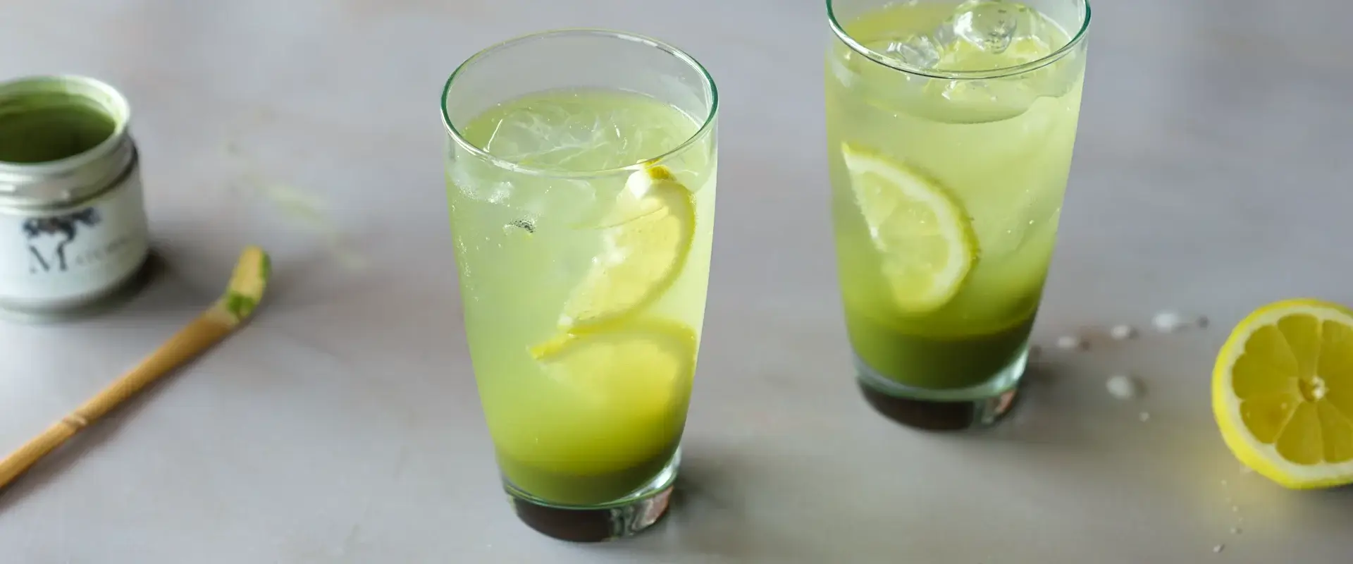 Matcha Limonade – ein Eistee der besonderen Art