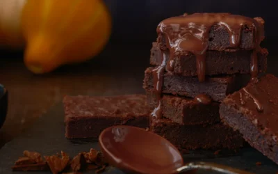 Kürbis Brownies – schokoladig und super saftig