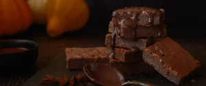 Kürbis Brownies