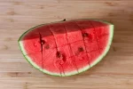 Wassermelone Feta Salat Melone in Wuerfel